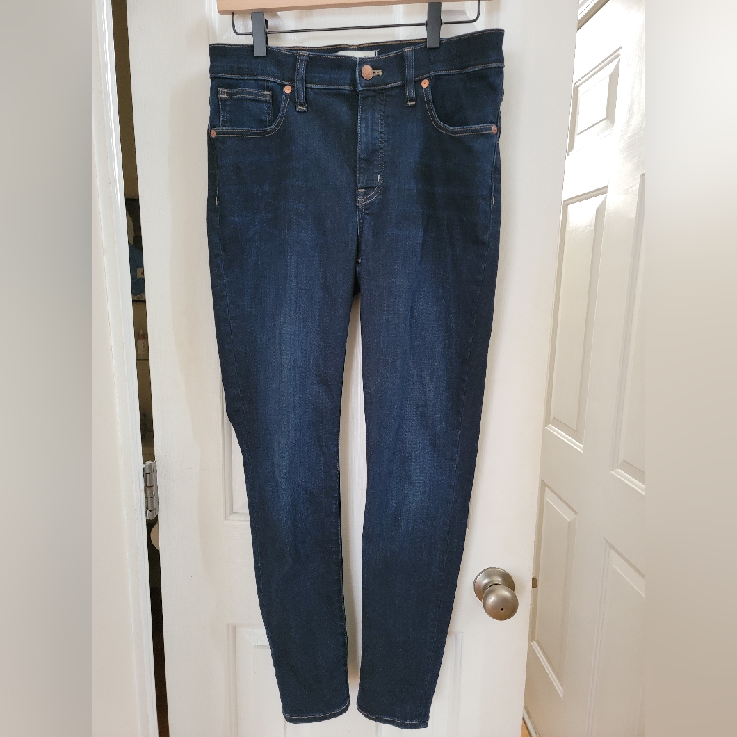 Madewell Skinny Jeans, Mid-Rise, 29